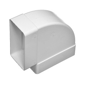 Колено горизонтальное пластик 90 60*120 фото из интернет-магазина Строймикс