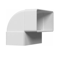 Колено плоское вертикальное 55х110 мм арт. 511КВП фото в Строймикс