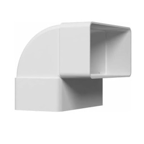 Колено плоское вертикальное 55х110 мм арт. 511КВП фото из интернет-магазина Строймикс