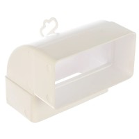 Колено вертикальное пластик 90 60*120 фото в Строймикс