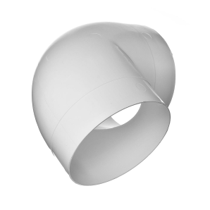 Колено круглое пластик 90 D150 15ККП фото из интернет-магазина Строймикс