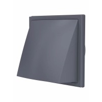 Выход стенной вытяжной с обратным клапаном 190*190 с фланцем D150/160 ASA бел 1919К15.16ФВ фото в Строймикс