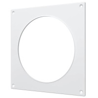 Накладка торцевая пластик 170*170 для воздуховода D125 12,5 НКП фото в Строймикс