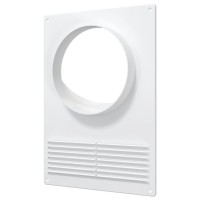 Площадка торцевая пластиковая с решеткой 180*250 фланец D125 125ПТПР фото в Строймикс