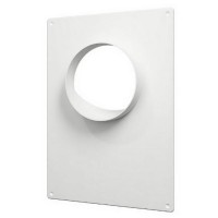 Площадка торцевая пластиковая 150*150 фланец 55*110 511ПТП фото в Строймикс