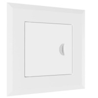 Люк ревизионный ЛТМп 160*160 фланец 100*100 ручка магнит окраш сталь Evecs фото в Строймикс