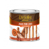 Лак ПФ-283 Dekor декоративный 1,8 кг 74-089 фото в Строймикс