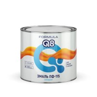 Эмаль ПФ-115 Formula Q8 вишневая 1.9 кг фото в Строймикс