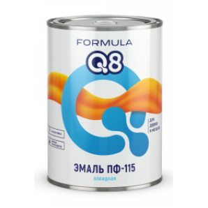 Эмаль ПФ-115 Formula Q8 шоколадная 0.9 кг фото из интернет-магазина Строймикс