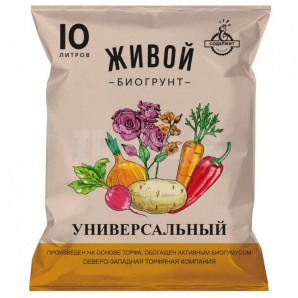 Грунт Живой Универсальный 10 л фото из интернет-магазина Строймикс