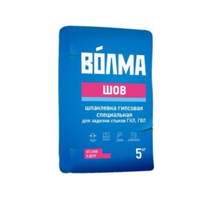 Шпатлевка гипсовая Волма-шов 5 кг фото из интернет-магазина Строймикс