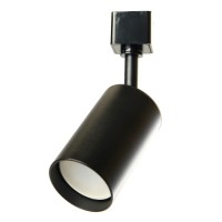 AL155 светильник трековый под лампу GU10 : черный фото в Строймикс