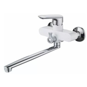 Смеситель для ванны D35-A, серия 280 белый, ECONOCE, арт.EC0282WT фото из интернет-магазина Строймикс