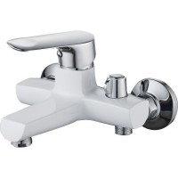 Смеситель для ванны D35-A серия 280 белый Econoce арт ЕС0281WT фото в Строймикс