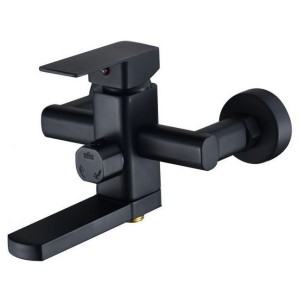 Смеситель для ванны D35-A, серия 210 черный ECONOCE, арт.EC0214BL фото из интернет-магазина Строймикс