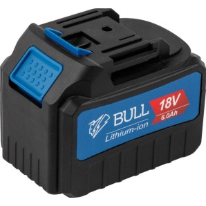 Аккумулятор BULL AK 6001 18.0 В. 6.0 А/ч. Li-Ion. арт.0329178 фото из интернет-магазина Строймикс