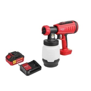 Аккум. краскораспылитель WORTEX CPS 1808 в кор. ALL1 МЕГА АКЦИЯ БЕСЩЁТ.ДВИГ., 18 В, 1 акк., 4 Ач, 10, арт.1333406 фото из интернет-магазина Строймикс