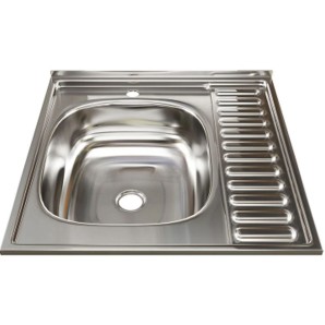 Мойка 60*60 лев вып 1 1/2 Mixline 16 см фото из интернет-магазина Строймикс