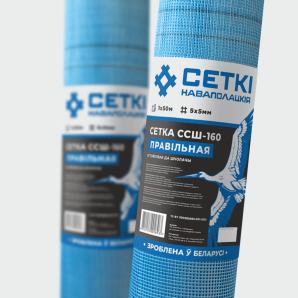 Стеклосетка ССШ 160 яч. 5*5 , 1*50м Правильная фото из интернет-магазина Строймикс