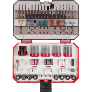 Набор аксессуаров для гравера WORTEX 272 предметов (универсальный), арт.1335681 фото из интернет-магазина Строймикс