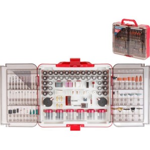 Набор аксессуаров для гравера WORTEX 418 предметов (универсальный), арт.1335682 фото из интернет-магазина Строймикс