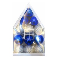 Набор шаров Домик 12шт 5см 007656 фото в Строймикс