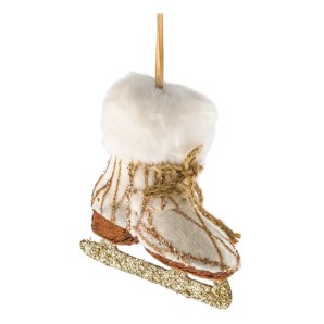 Елочное украшение Коньки арт 730070 фото из интернет-магазина Строймикс