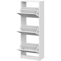 Тумба для обуви Mio Tesoro Бис-3 белый текстурный фото в Строймикс