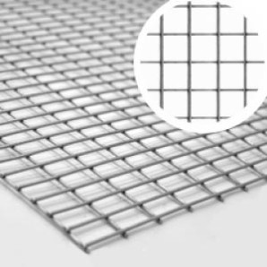 Карта 1*1 горячий цинк D1,2 Яч 12*12мм сварная оцинк фото из интернет-магазина Строймикс