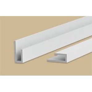 Профиль L для панелей 8 мм*3 м Идеал Ламини белый глянцевый фото из интернет-магазина Строймикс