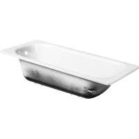 Ванна стальная Saniteco Riva 18 170*70 с ножками фото в Строймикс