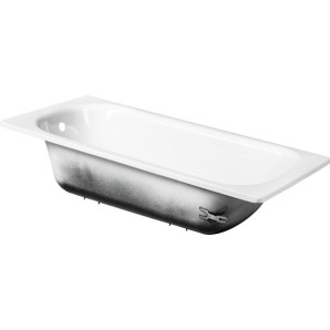 Ванна стальная Saniteco Riva 18 170*70 с ножками фото из интернет-магазина Строймикс