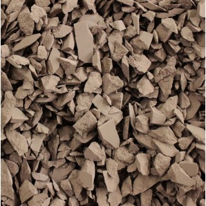 Щебень декоративный, 5-15 мм шоколад (упак. 20 кг.) фото из интернет-магазина Строймикс