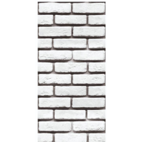 Панель ПВХ Stella Premium Slim Кирпич Барокко 734 2600*250*5 фото в Строймикс