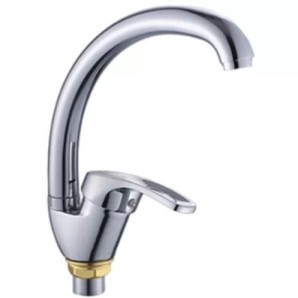 Смеситель для кухни хром WP59027 фото из интернет-магазина Строймикс