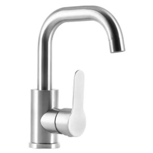 Смеситель для умывальника сатин WP710-098-5 фото из интернет-магазина Строймикс