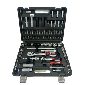 Набор торцовых головок 1/4 и 1/2 94 предмета Stab SB71094А фото из интернет-магазина Строймикс