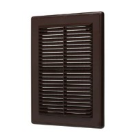 Вентрешетка STORM 185*252 мм коричневая ВR-1825 фото в Строймикс