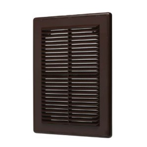 Вентрешетка STORM 185*252 мм коричневая ВR-1825 фото из интернет-магазина Строймикс