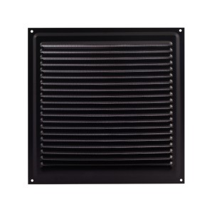 Вентрешетка STORM 200*200 мм черный RS-2020-BL фото из интернет-магазина Строймикс
