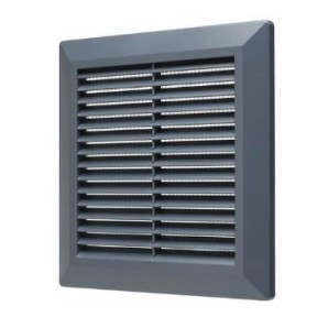 Вентрешетка STORM 170*170 мм серая RS-1717 фото из интернет-магазина Строймикс