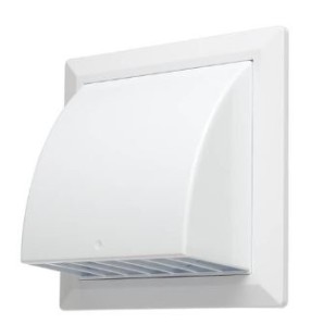 Вентрешетка STORM 170*170мм с обратным клапаном и фланцем коричневая 125мм KF-1717-F125BR фото из интернет-магазина Строймикс