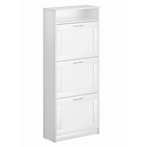 Тумба для обуви Mio Tesoro Сириус 143*60 белый фото из интернет-магазина Строймикс