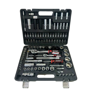 Набор торцовых головок 1/4 и 1/2 108 предметов Stab SB71108А фото из интернет-магазина Строймикс