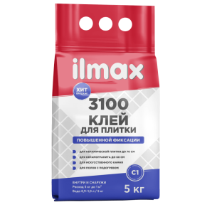 Смесь Ilmax 3100 облицовочн. 5кг д/вн.и нар.работ фото из интернет-магазина Строймикс