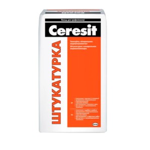 Штукатурка цементная Ceresit 25кг 1443840 фото из интернет-магазина Строймикс