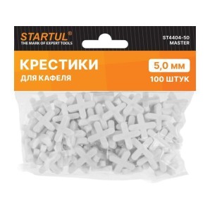 Крестики д/кафеля 5,0мм 100шт STARTUL MASTER (ST4404-50) (СВП) фото из интернет-магазина Строймикс