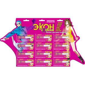 Клей Экон Экстрим секундный универс. 3 гр. фото из интернет-магазина Строймикс