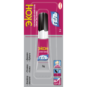 Клей-гель Экон Экстрим секундный, 3 гр. фото из интернет-магазина Строймикс