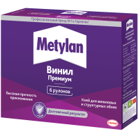 Клей обойный Metylan Винил премиум без индикатора, 200 гр. фото в Строймикс